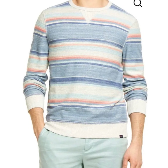Faherty Other - Faherty Brand Reversible Surf Crew Sweatshirt